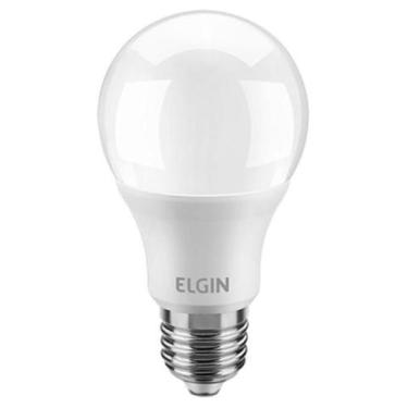 Imagem de Lâmpada Led Bulbo A 60 9 W Branca Fria Bivolt Elgin, Led, Led, Branca,