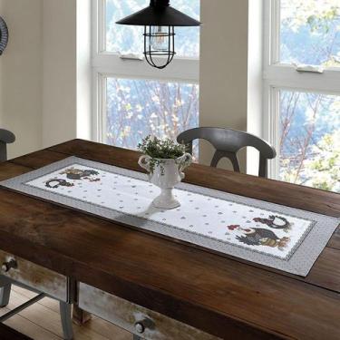 Imagem de Trilho de Mesa 45x160cm Renova Estampado Digital Lia - Dohler