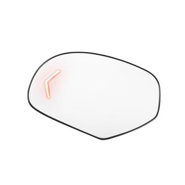 Imagem de ACROPIX Espelho retrovisor do carro, lado esquerdo, espelho aquecido, substituição de vidro LED para GMC Sierra 1500 3500 HD para Escalade para Avalanche para Silverado para peças de carros suburbanos