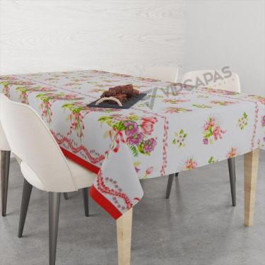 Imagem de Talha De Mesa Retangular Impermeavel Termica Estampa Encanto - Vip Cap