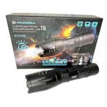 Imagem de Lanterna Led Tática T6 Zoom E Sinalizador Emergência Ec2059 - Ecooda