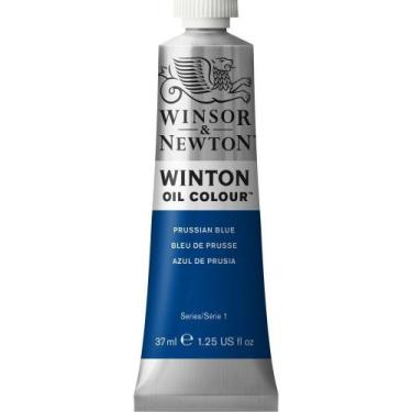 Imagem de Tinta A Óleo Para Tela Winton 37ml 538 S1 Prussian Blue - Winsor & New
