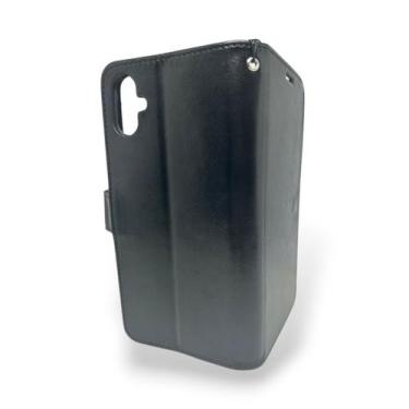 Imagem de Capa Case Carteira Preta Flip Samsung Galaxy A05 / A06 / A16 / M15 / M