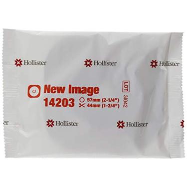 Imagem de 5014203 – Nova imagem Hollister Inc 2 peças de corte para ajuste plano FlexWear (uso padrão) Barreira de pele 1-3/4 abertura, 2-1/4 Flange Size