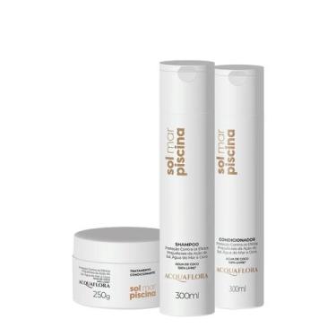 Imagem de Kit Acquaflora Sol Mar Piscina Home Care (3 produtos)