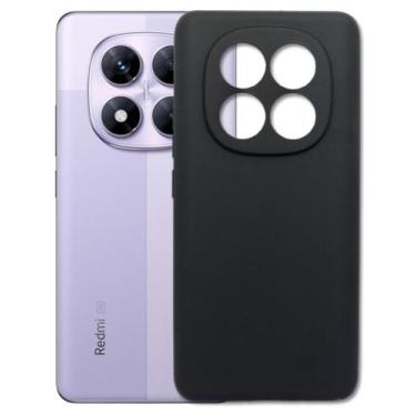 Imagem de Capa Anti Impacto Aveludada Preta Para Redmi Note 14 Pro 5g - Mustangs