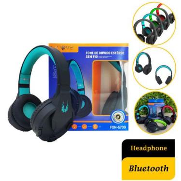 Imagem de Fone de Ouvido Premium Bluetooth Original Inova Sem Fio Headphone Wire