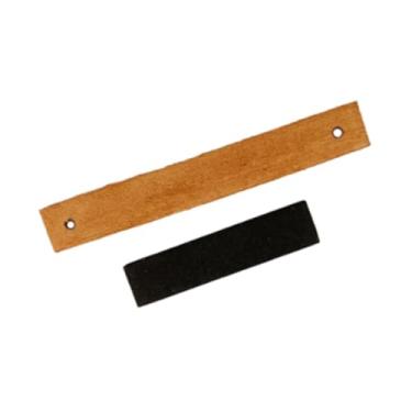 Imagem de oshhni Fornecem suprimentos de pastilha de freio Fácil de instalar a peça de substituição para bike de bicicleta de bicicleta de exercício Indoor, 2pcs Pad