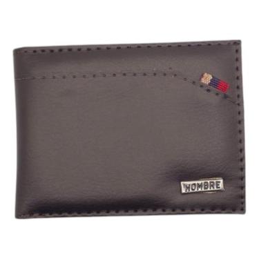Imagem de Carteira Hombre Fuerte material sintético, 6 Cartões, CNH, Notas, Inte