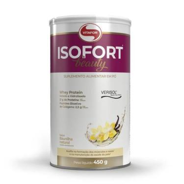 Imagem de Vitafor Isofort Beauty Suplemento Alimentar em Pó Baunilha 450g