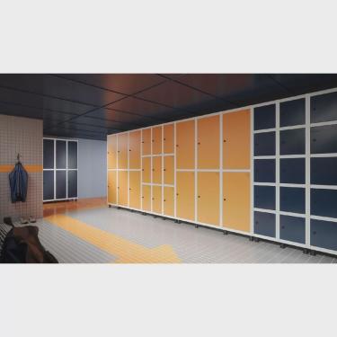 Imagem de Armário Roupeiro 6 Portas Aço Fechadura Grf 503/6 Pandin Móveis