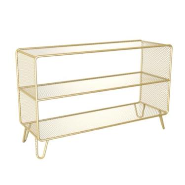 Imagem de PEYNIR Sapateira de material de ferro, organizador de sapatos multifuncional, economiza espaço, adequado para entrada, corredor, armário, ambientes internos e externos, porta da frente