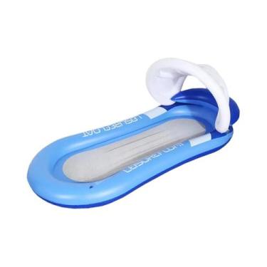 Imagem de Boia Inflável de PVC para Piscina - Cama Flutuante Dobrável para Adult