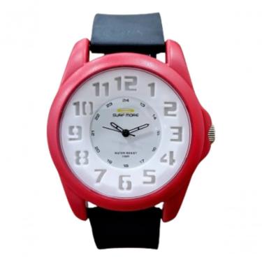 Imagem de Relógio Masculino Surf More Analógico Branco Fivela