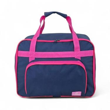 Imagem de Bolsa protetora capa Mala Transporte Maquina Costura Portátil Caseira 