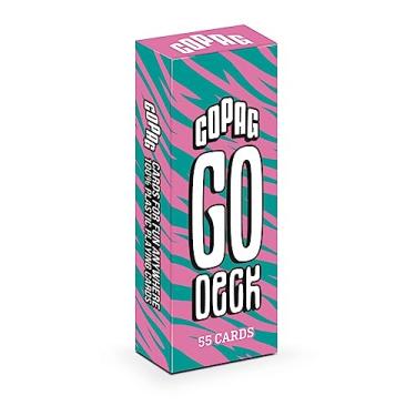 Imagem de Copag Go Deck 100% Plastic Travel Playing Cards Regular Index (Tiger)