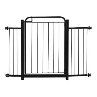 Imagem de Portão Pet Cães Cachorro Grade Segurança Bebês 78 A 112cm - Moveraço, 