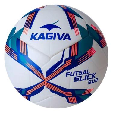 Imagem de Bola de Futsal Infantil Kagiva Slick Sub 13, Branco