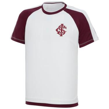 Imagem de Camiseta Internacional Historic Feminina, Vinho/Branco, GG
