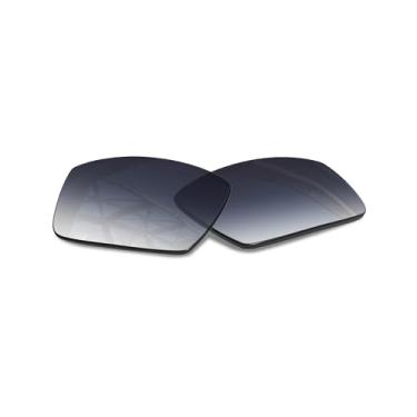 Imagem de SmartVLT Lentes de reposição masculinas para óculos de sol Oakley Gascan – Mais opções, Gradiente cinza, Tamanho �nico