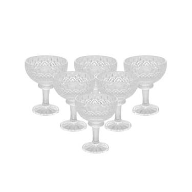 Imagem de Conjunto 6 Taças Sobremesa Wolff Lys 260ml Cristal Elegante Refinado