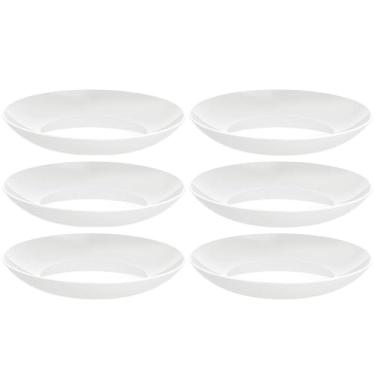 Imagem de Conjunto 6 Pratos Fundos Porcelana Branca 22cm Sophia Sopas Tramontina