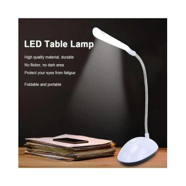 Imagem de Mini Luminária de Mesa Led Ajustável a Pilha - Home