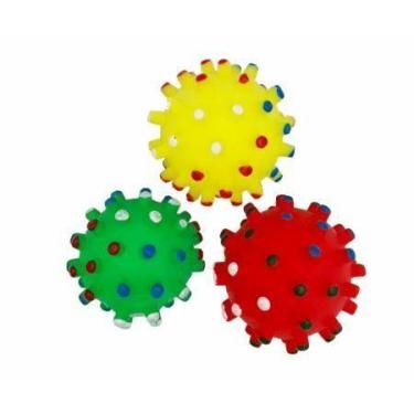 Imagem de Bolinha para caes e gatos bola planetaria com apito - MAYLON PET
