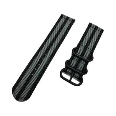 Imagem de Pulseiras De Relógio Esportivas Em Tecido De Nylon 18mm 20mm 22mm 24mm