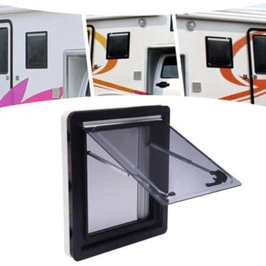 Imagem de Janela Articulada, Janela De Autocaravana, Janela Lateral De Caravana, Janela De Autocaravana, Janela Deslizante Externa Para Autocaravanas, Janela De Ventilação Da Janela Later, 750x450mm