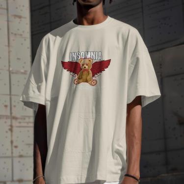 Imagem de Camiseta Masculina Manga Curta em Algodão Leve e Confortável Estampa DTF do P ao G1-Mas...