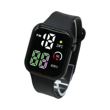 Imagem de Relógio Digital Esportivo LED Luminoso Para Mulheres, Homens, Crianças