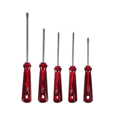 Imagem de Jogo de Chaves Fenda e Philips 5 Peças Corneta - ETILUX