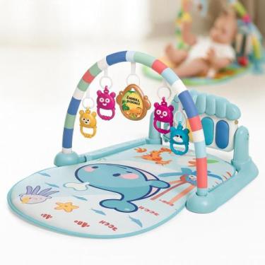 Imagem de Tapete de Atividades Musical com Piano Mobiles Suspensos Educativos Es