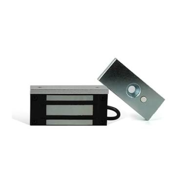 Imagem de 60 kg 54,4 kg Força de retenção fechadura magnética de porta única menor armário disply fechadura eletromagnética de armário de arquivo DWBPGVUN