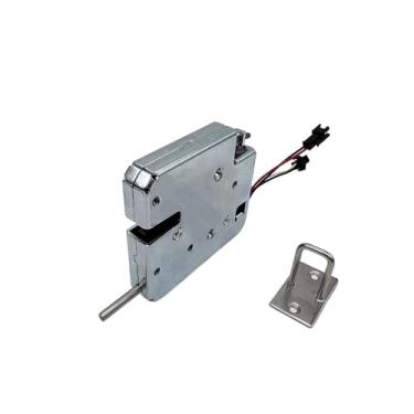Imagem de Fechadura eletrônica pequena para porta de armário DC12V fechadura de controle máquina de venda automática fechadura eletromagnética fechadura de porta de armário expresso DWBPGVUN