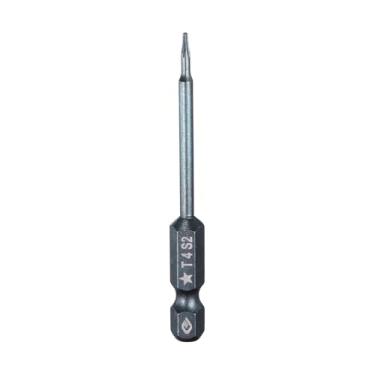 Imagem de HARFINGTON Chave de fenda Torx de 5 pontas, haste sextavada de 1/10.2 cm, cabeça magnética de 4 mm, comprimento de 6,6 cm de comprimento, chave de fenda de aço Pentágono para reparo, chave de fenda
