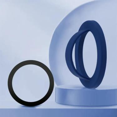 Imagem de Suporte de anel magnético simples para smartphone portátil para celular