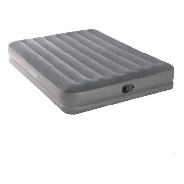 Imagem de Colchão Inflável Casal Resistente Queen Size Confortável Bomba Embutida USB Até 272Kg