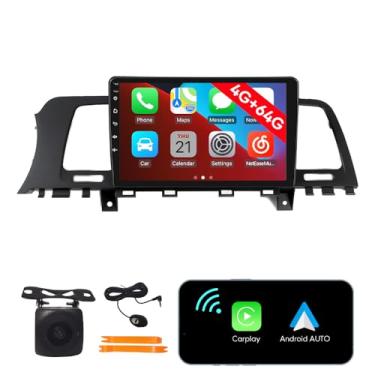 Imagem de [4G 64G] Android Car Stereo FM Radio Carplay Android Auto 22.9 cm Touchscreen Headunit Media Player com câmera reserva para Nissan Murano 2011 2012 2013 2014