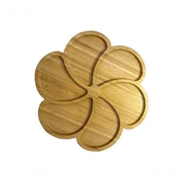 Imagem de Petisqueira Em Bambu Com 6 Divisórias Cx118 - Casita