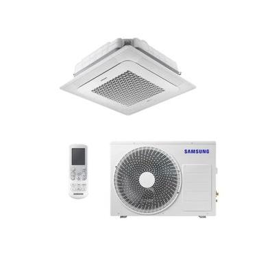 Imagem de Ar Condicionado Samsung Cassete Inverter 4 Vias WindFree 24000 BTUs Quente e Frio 220V R-32