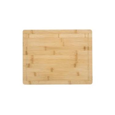 Imagem de Tábua Corte Bambu Natural Haus Concept 40,1 x 29,8 x 1,2 cm Bege