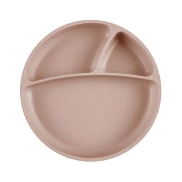 Imagem de Prato Infantil Divisórias Silicone Portions Bublle Beige - Minikoioi