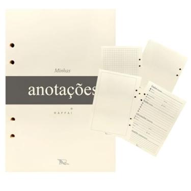 Imagem de Refil Para Fichário Minhas Anotações 350 Páginas - Raffai