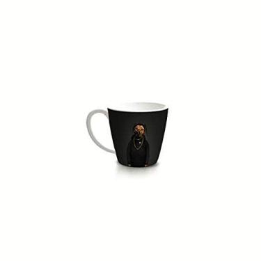Imagem de Caneca Preta 405 Ml Pets Rock Marca Corona Yoi Cozinha Louça Cha Café
