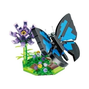 Imagem de Kit De Blocos De Montar De Animais Fofos Para Meninas: Insetos, Borbol