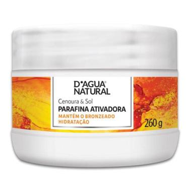 Imagem de Parafina Ativadora Cenoura e Sol D'agua Natural Antioxidante Hidratant