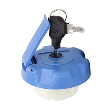 Imagem de Generic Tampa do Tanque de Combustível de Caminhão Substituição Durável da Tampa de Gás de Vedação para Kerax 1997-2013, Magnum 1990-2013, Premium 1996- Azul 1 Pacote para Motoristas de Caminhão e