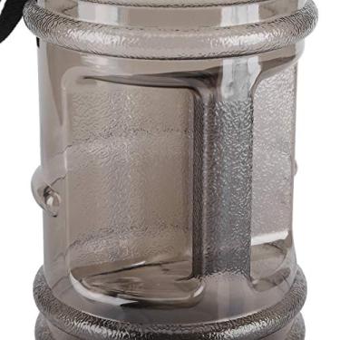 Imagem de AYNEFY Garrafa de água Reutilizável Garrafa de água Leve para Academia para Hidratação o Dia Todo e Utensílios de Mesa Ao Ar Livre (Preto)